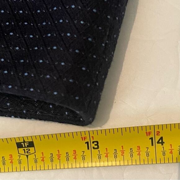 Brooks Brothers Navy Blue Polka Dot Cotton Academia Prep Skirt NWOT Size 2 - Picture 10 of 11